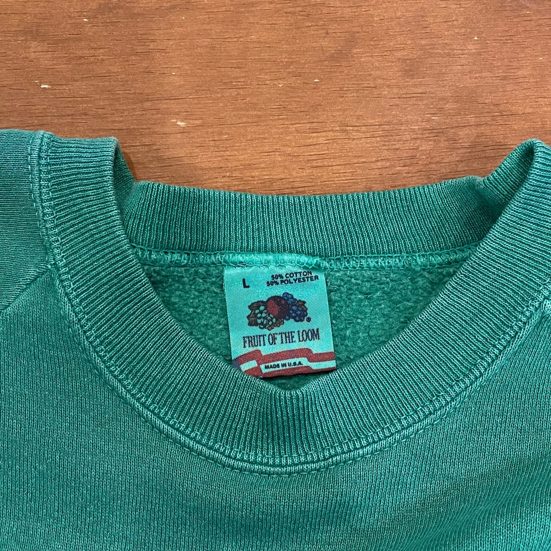 (L)80~90s USA Fruit of the loom 스웻셔츠 맨투맨 상품이미지9