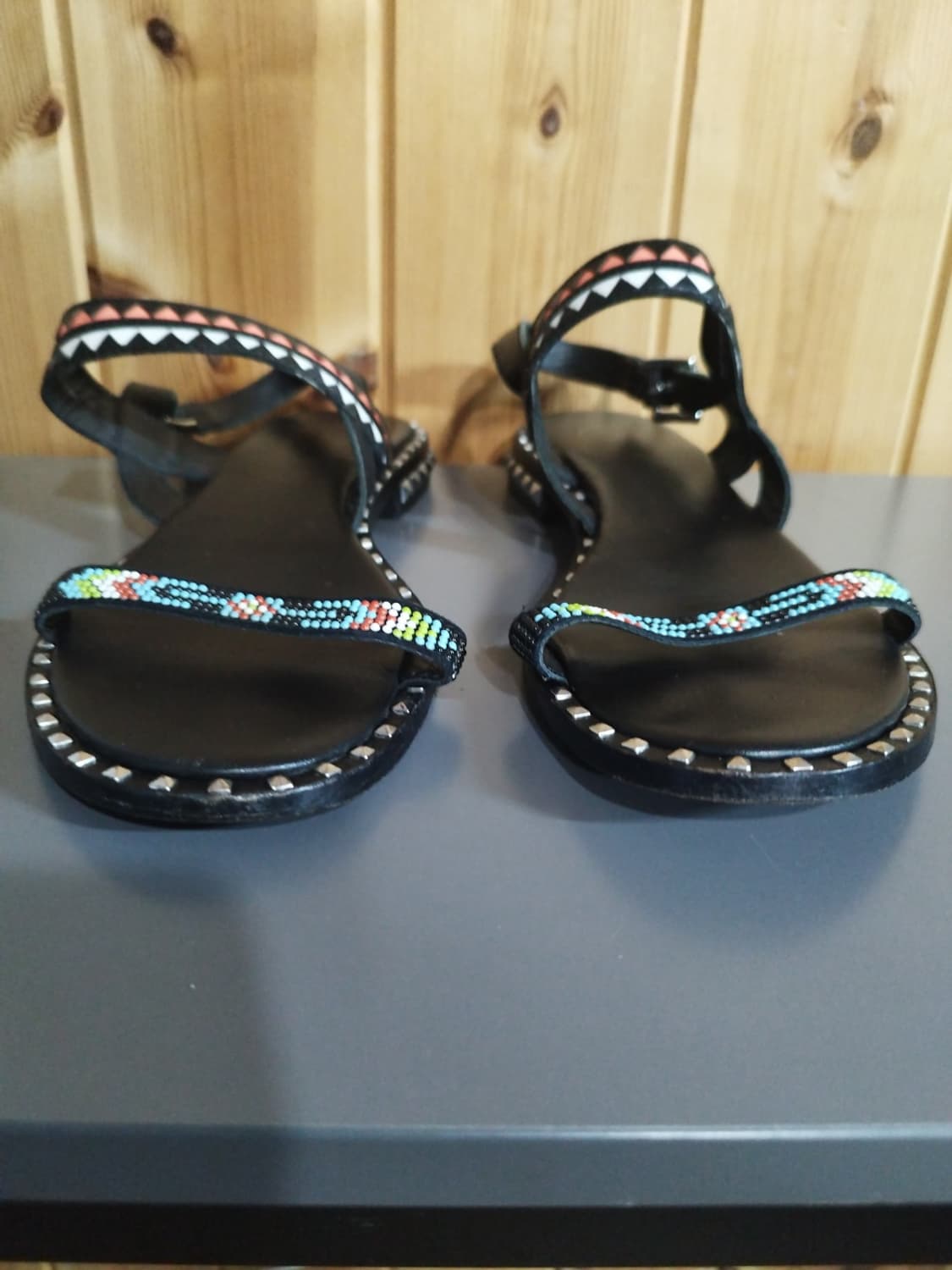 38 240mm 아쉬 파코 스터드 샌들 j3437 상품이미지3