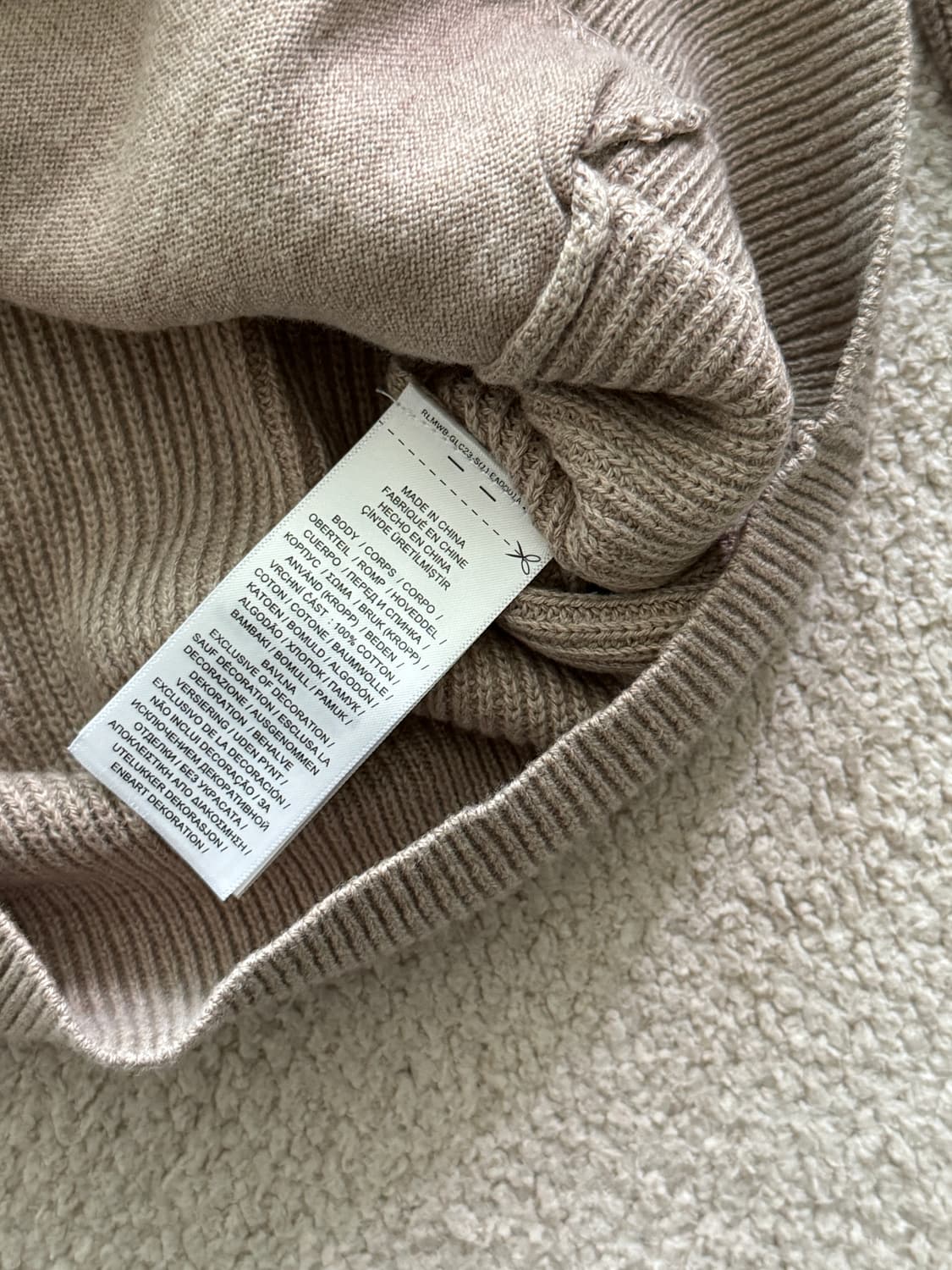 (새상품/정품) 폴로랄프로렌 니트집업 가디건(남성S) 상품이미지4