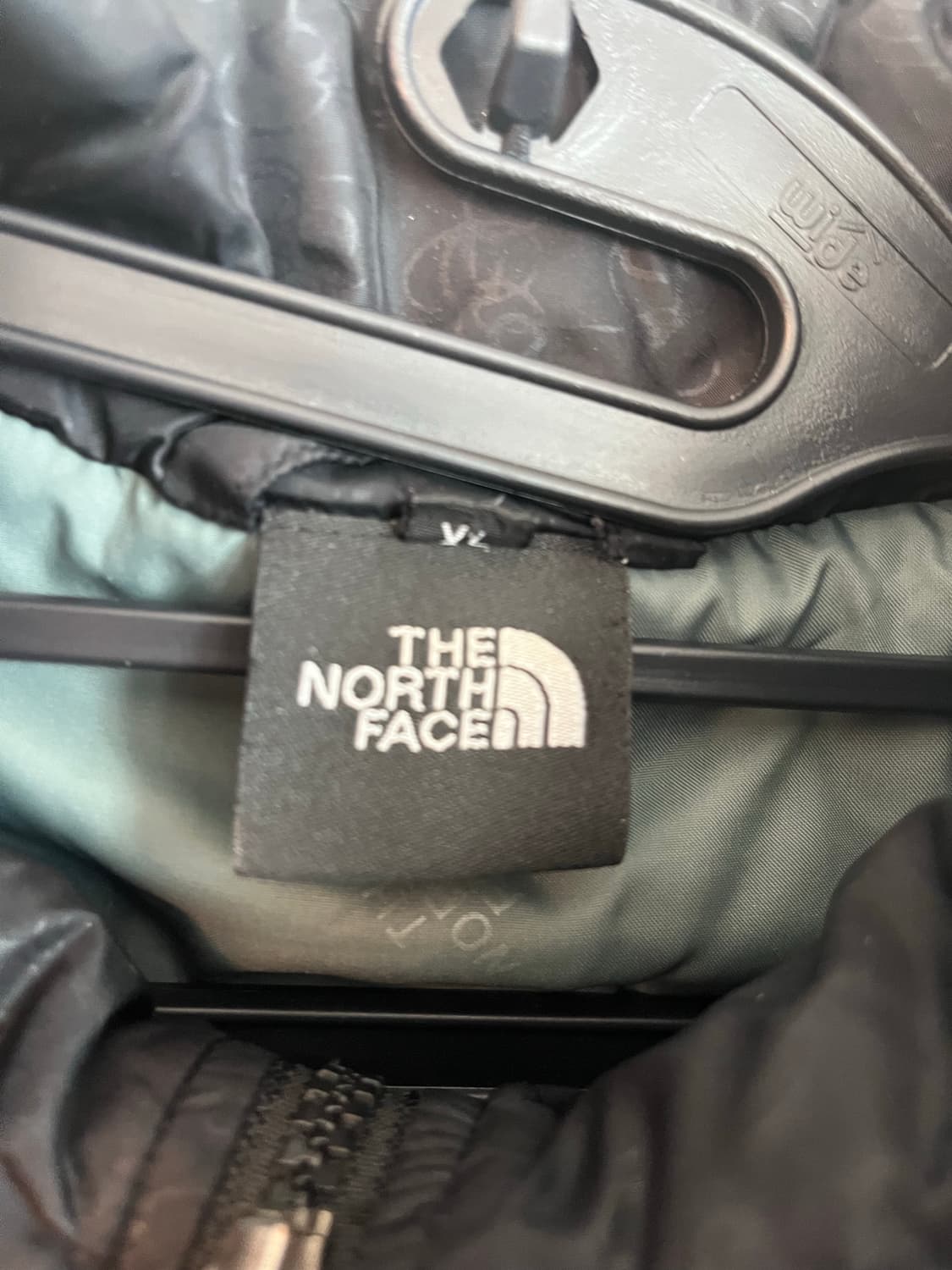 노스페이스 패딩 자켓 블랙 (95) 상품이미지5