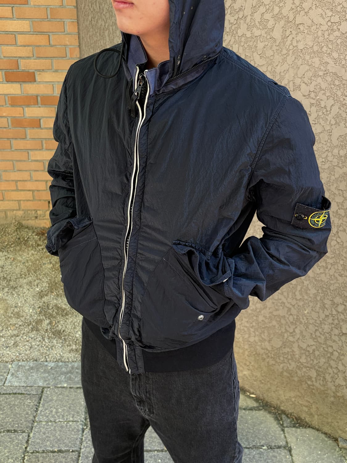 Stone island nylon metal hood zip jacket 상품이미지3