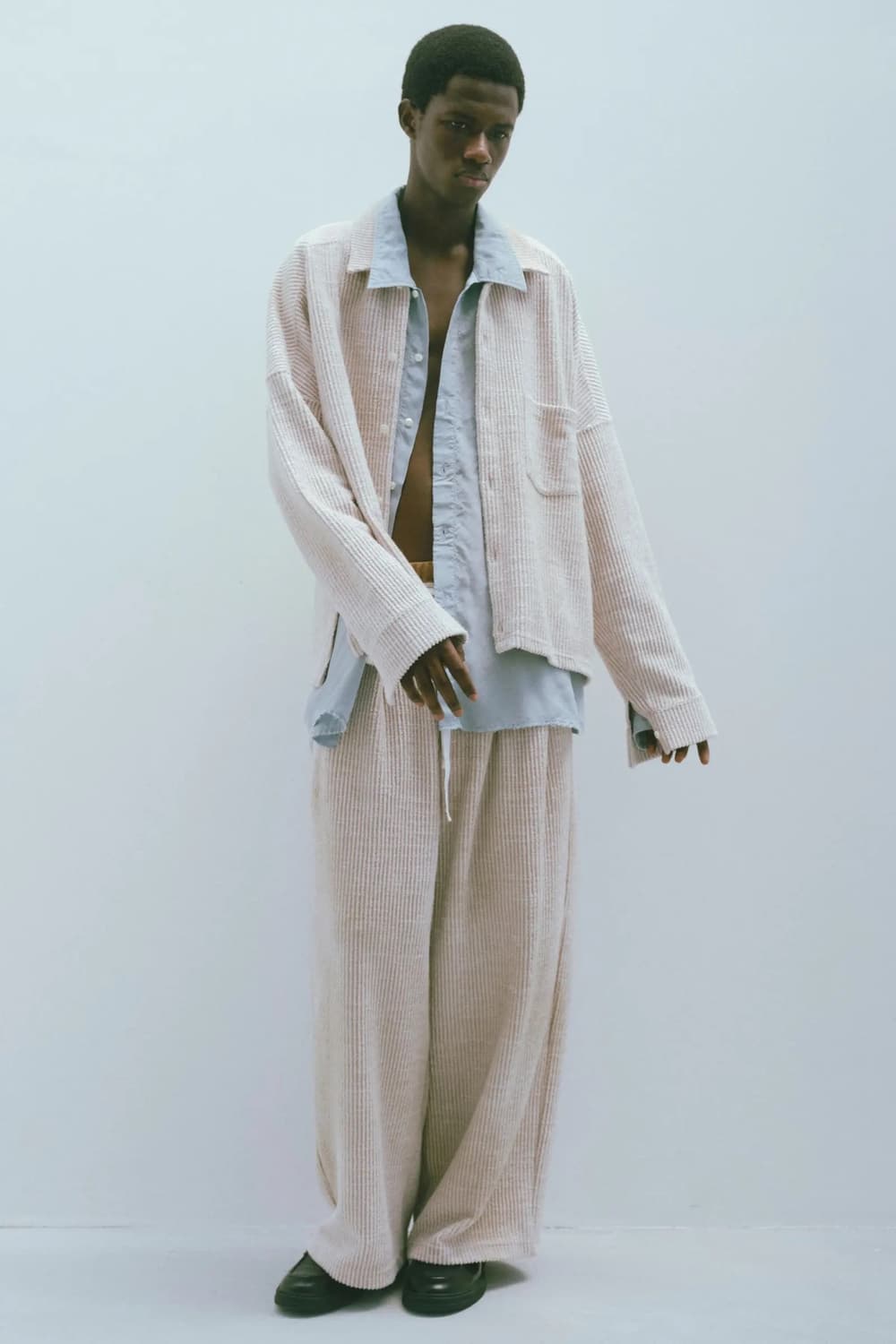 ANCELLM 안셀름 컷 스트라이프 셔츠 상품이미지9