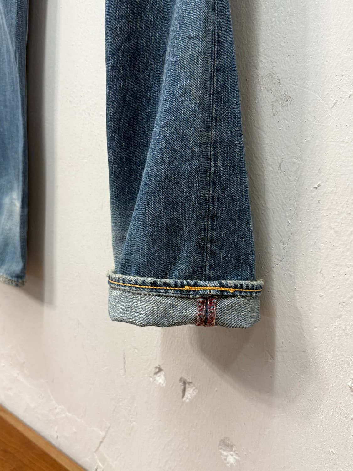 에비수 다이콕 셀비지 데님 팬츠 상품이미지5