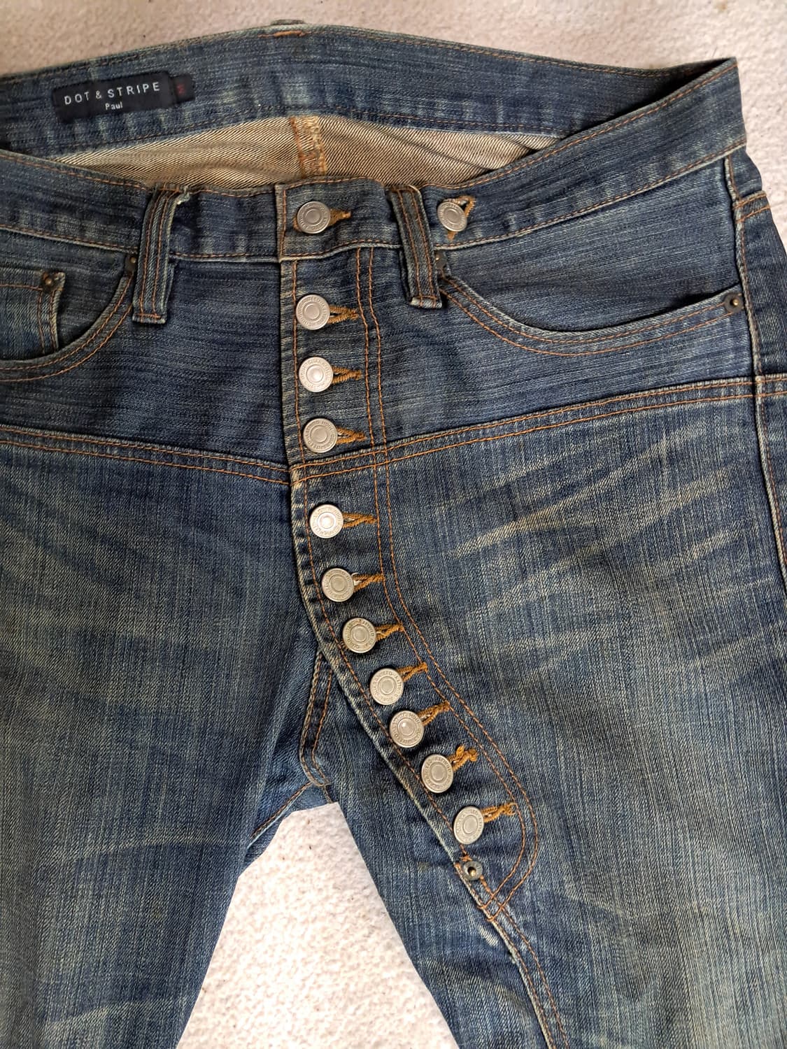 빈티지 데님팬츠  상품이미지3