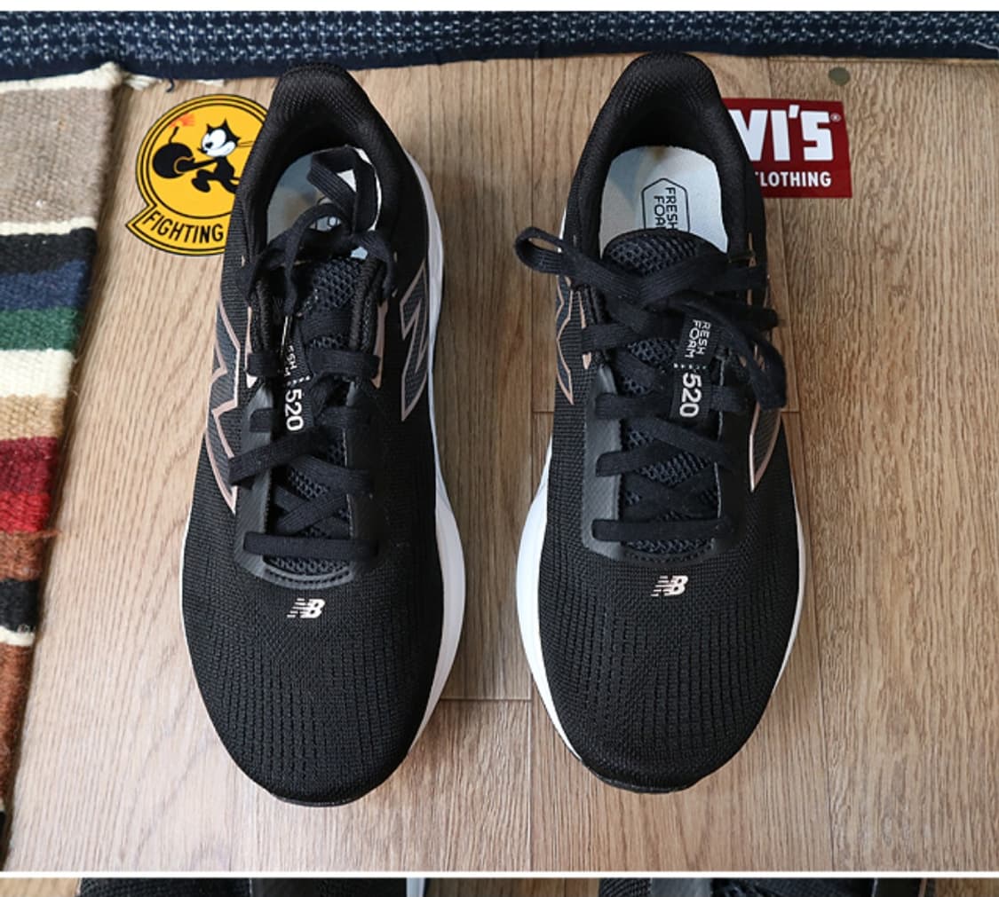일본판 뉴발란스 W520LK9 우먼 런닝화 250 최상컨디션  러닝화 상품이미지2