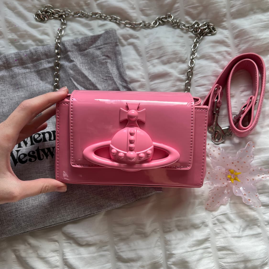 비비안웨스트우드 헤이즐 스몰 핸드백 상품이미지3