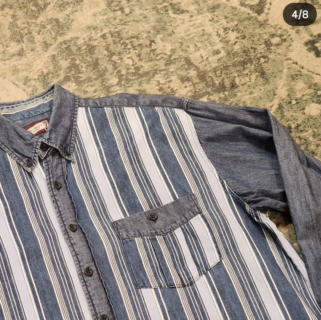 나이젤 카본 유니크 데님셔츠 상품이미지4