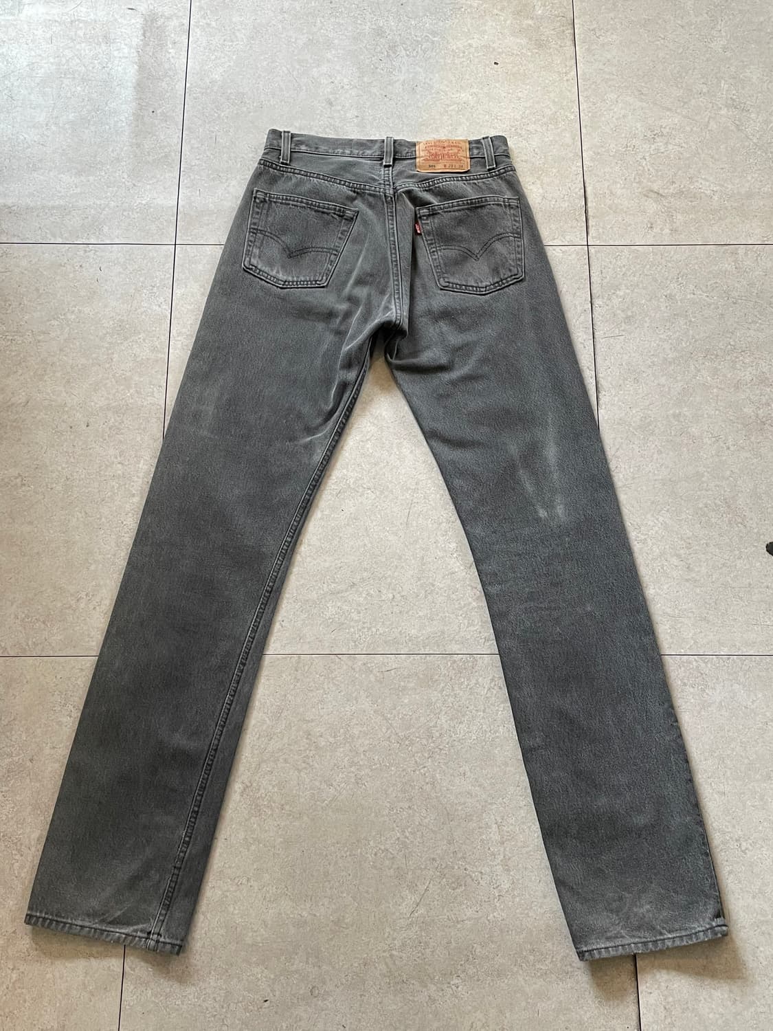 리바이스501 그레이 데님 팬츠 상품이미지1