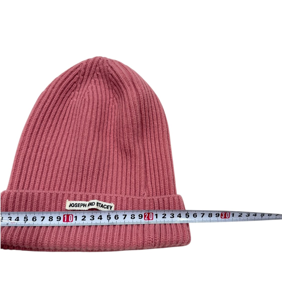 조셉앤스테이시 캐시미어 볼륨 비니 모자 핑크 상품이미지7