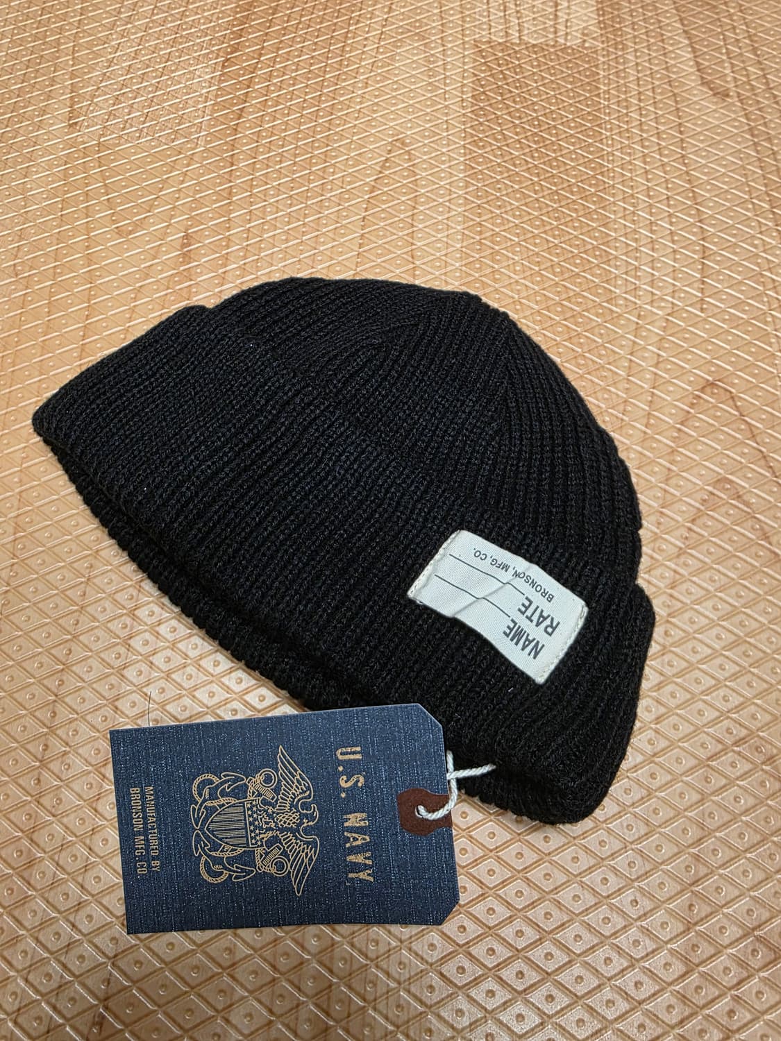 브론슨 숏비니 모자 (블랙) ㅡ와치캡 모자 상품이미지2