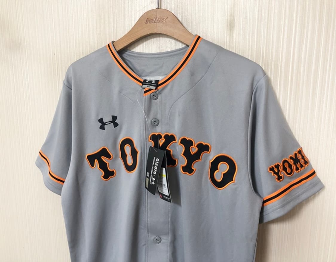 NPB 언더아머 요미우리자이언츠 어센틱 원정유니폼 M #49 이시카와 상품이미지6