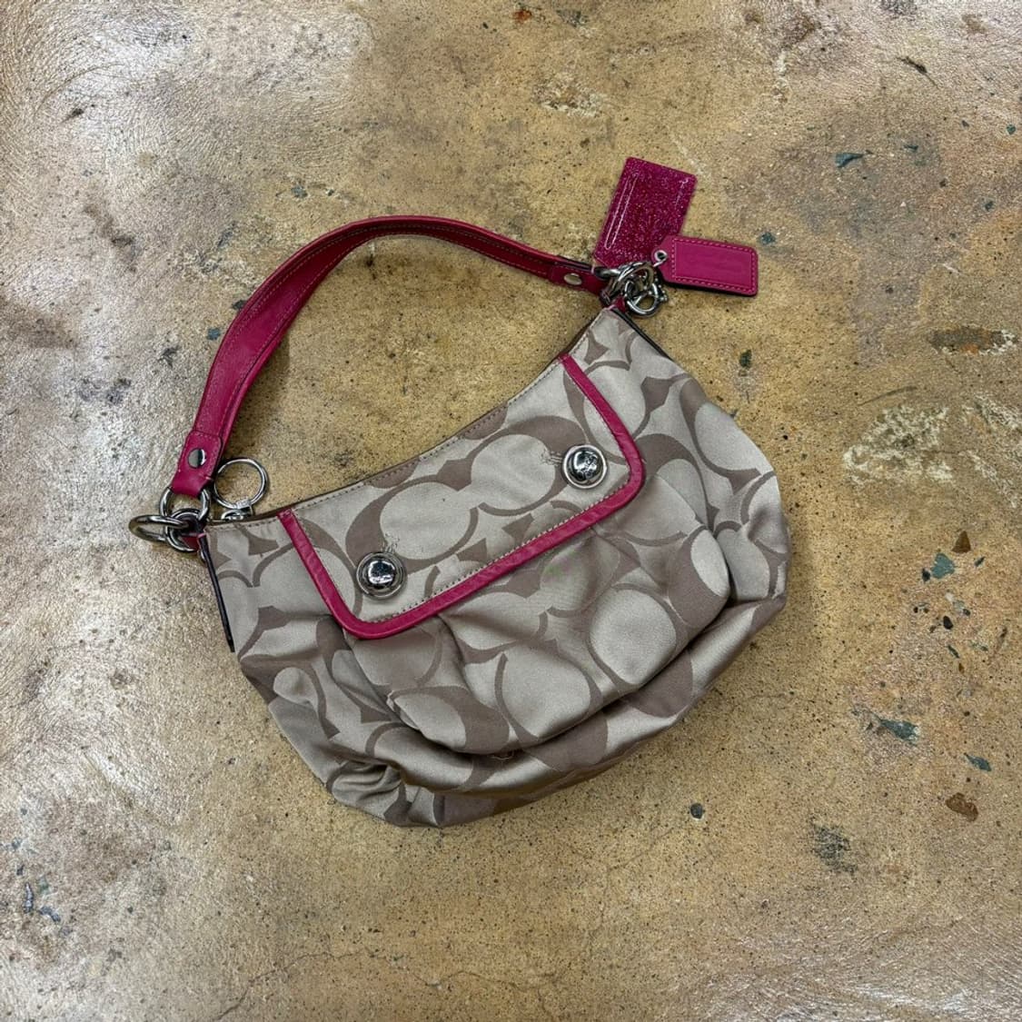 코치 미니 키링 핸드백 가방 상품이미지1