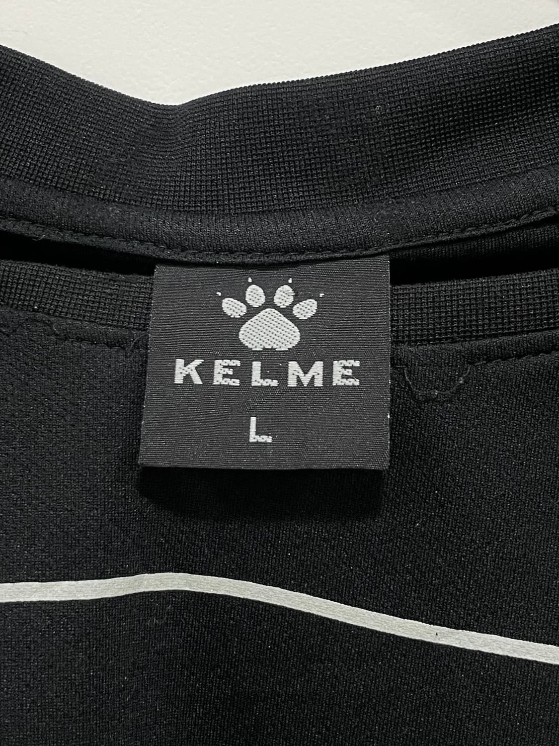 KELME 켈미 빅로고 화이트 도트 블록코어 긴팔 져지 롱슬리브 상품이미지4