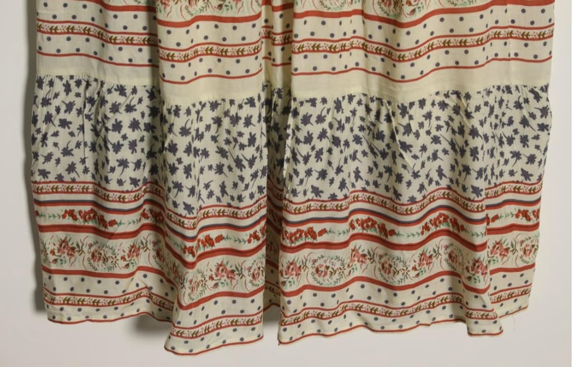 에스닉 보더라인 롱 원피스 상품이미지4