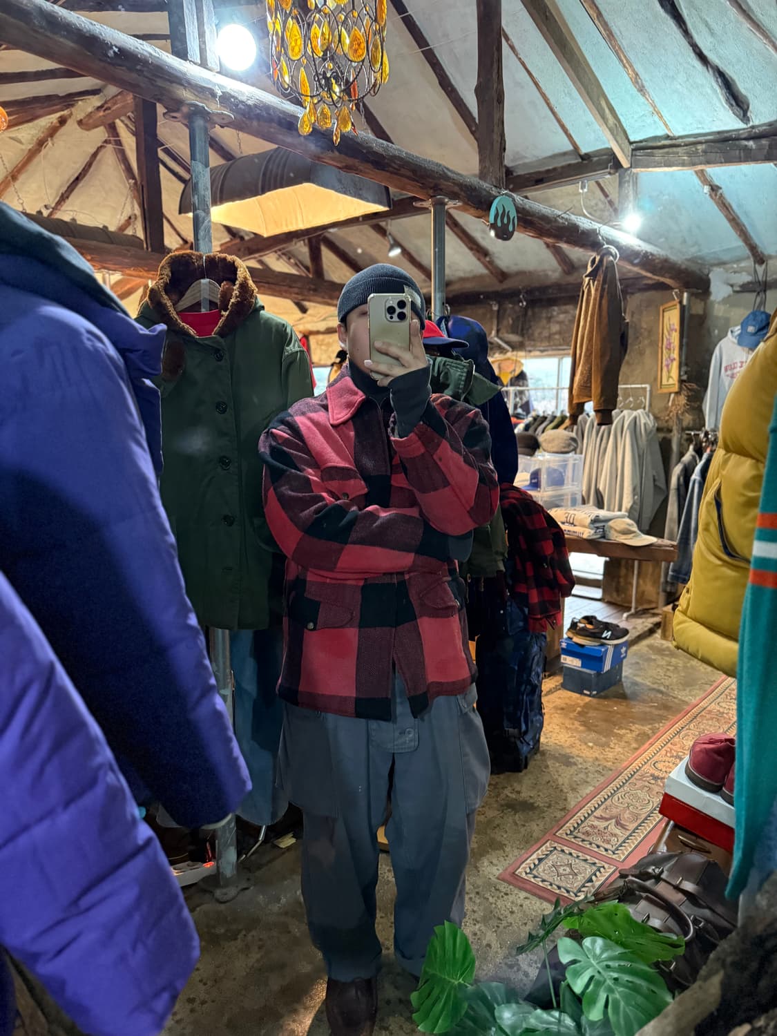 1940‘s Buffalo Check Wool Hunting Jacket 상품이미지9