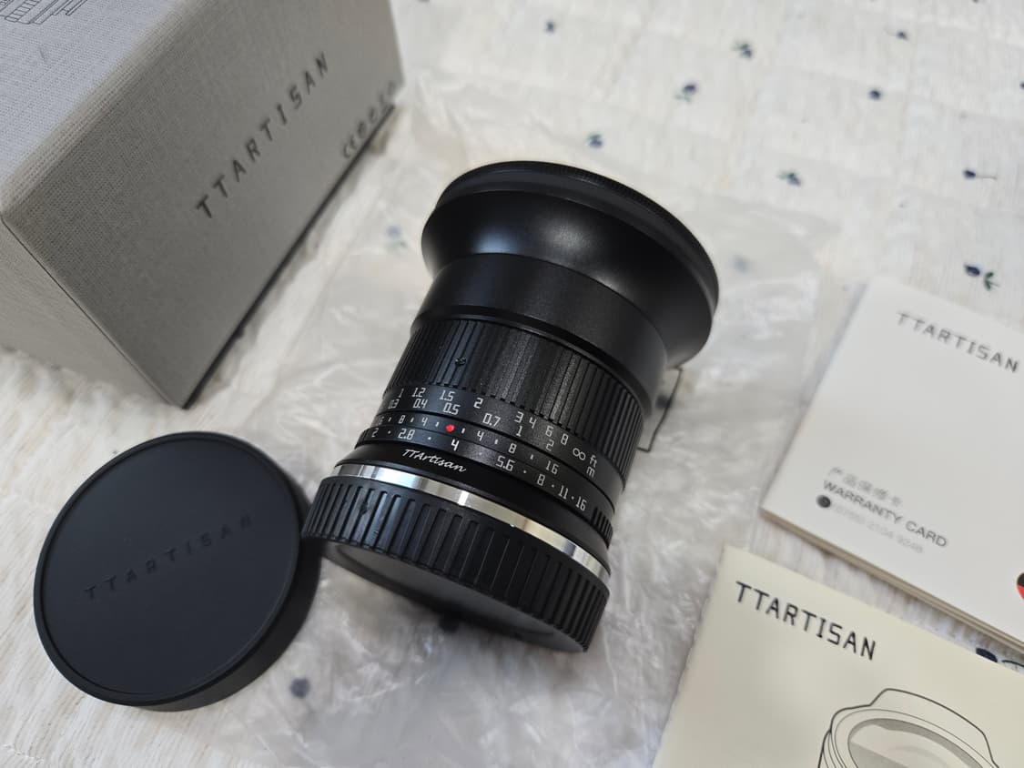 티티아티산 mf 10mm f2 니콘z마운트 APS-C (미사용.새상품) 상품이미지2