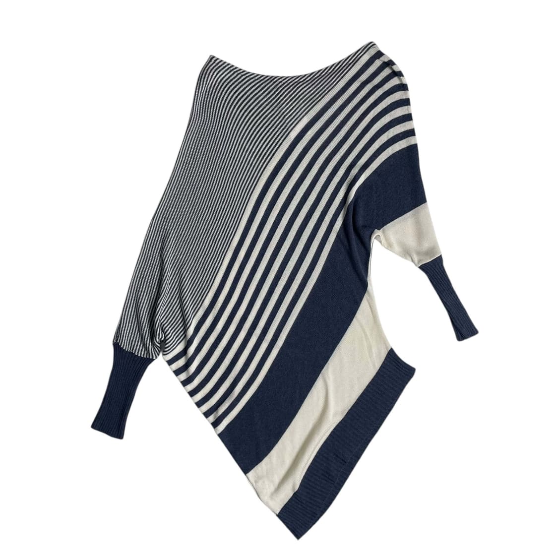 Cocogio 언밸런스 스트라이프 롱니트 (italy)   상품이미지4