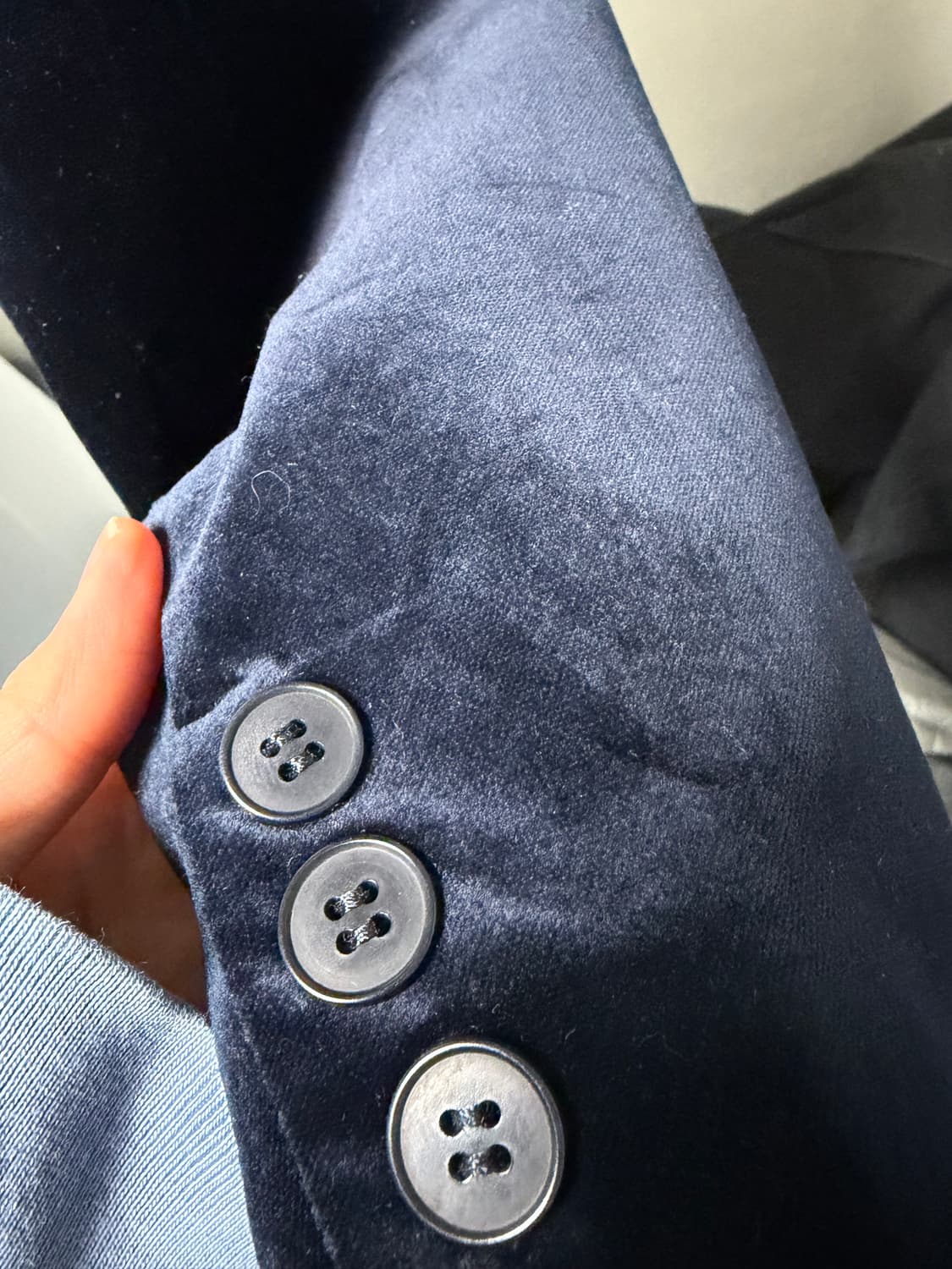 캘빈클라인 ck 일본판 새상품 올드스쿨 벨벳 크롭자켓 95 상품이미지4