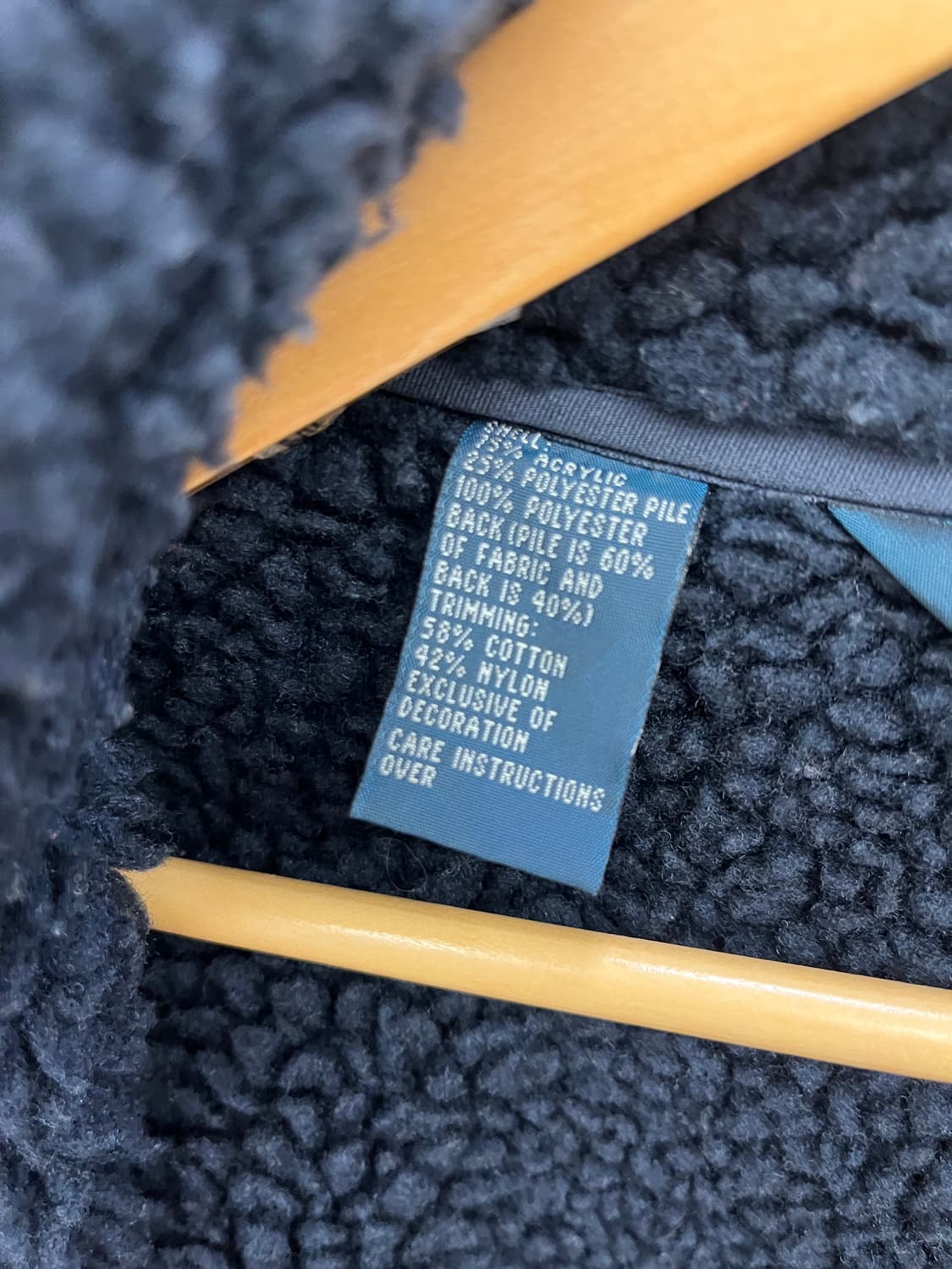 폴로 랄프로렌 폴리 집업 자켓 후리스안감 상품이미지8