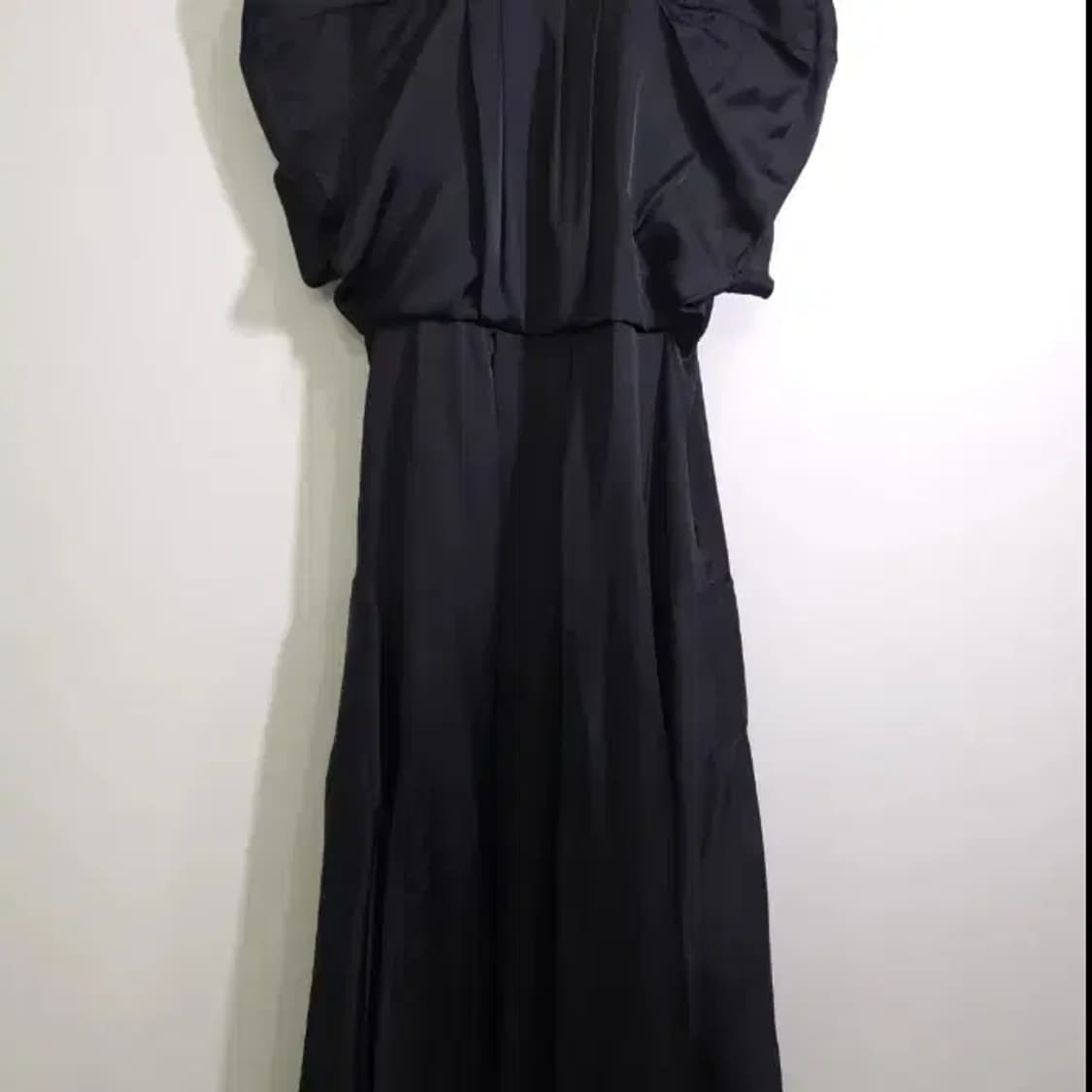 시스템 블랙 셔츠 원피스 55 상품이미지8