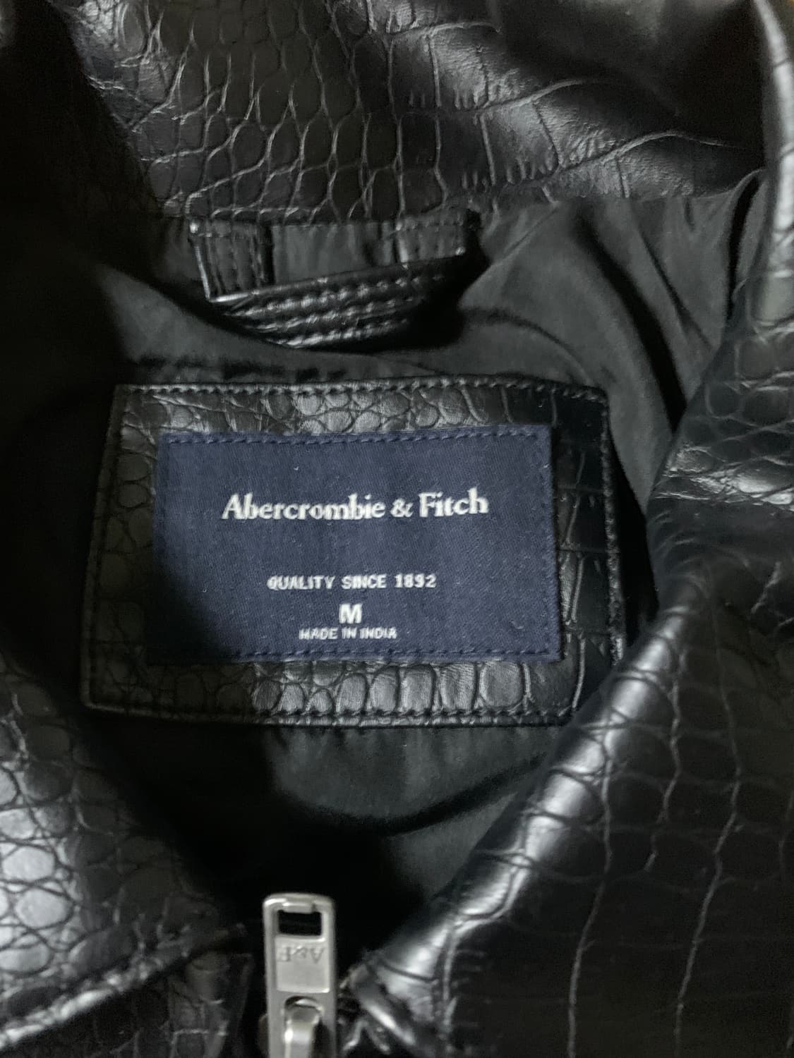 [M] 아베크롬비 레더자켓 상품이미지2