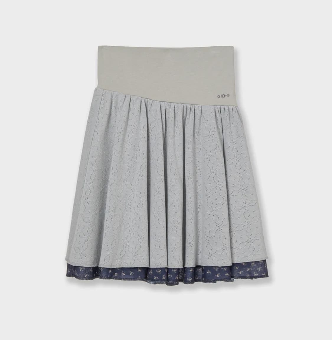 aeae LAYERED SKIRT [GREY] 레이어드 스커트 새상품 상품이미지1