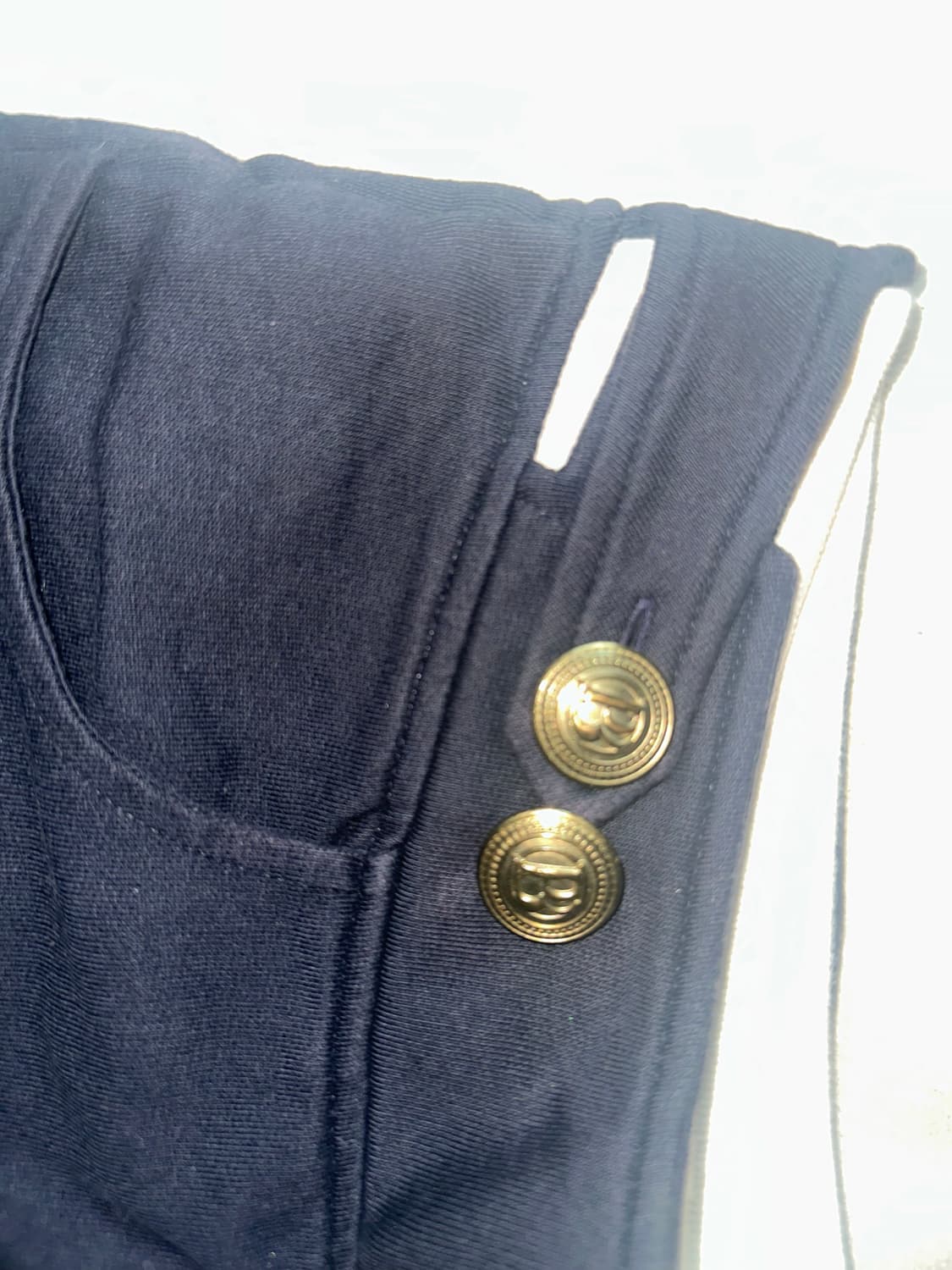 피에르발망 금장 버튼 숏팬츠 상품이미지4