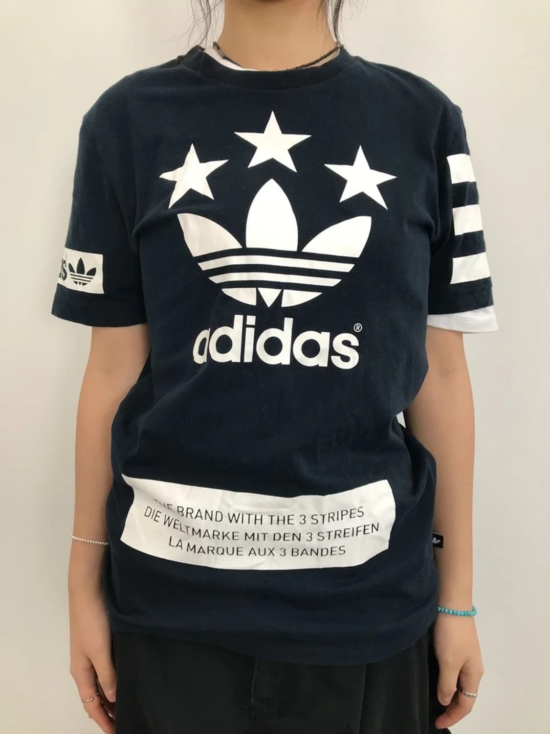 Adidas Originals Trefoil Graphic T-Shirt 상품이미지2