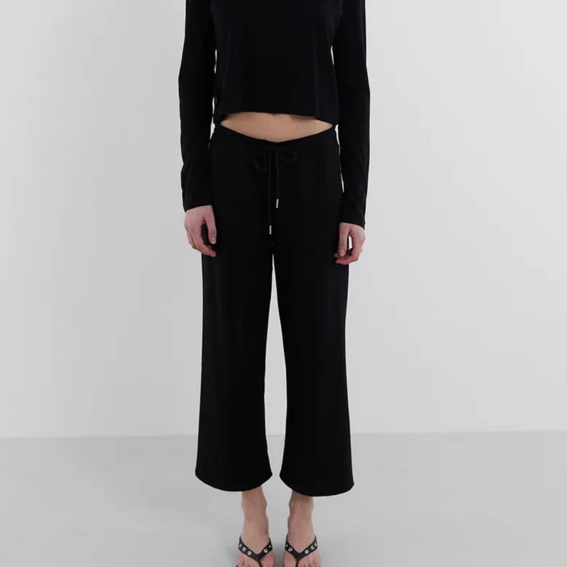세릭 CAPRI BANDING PANTS / BLACK 상품이미지1