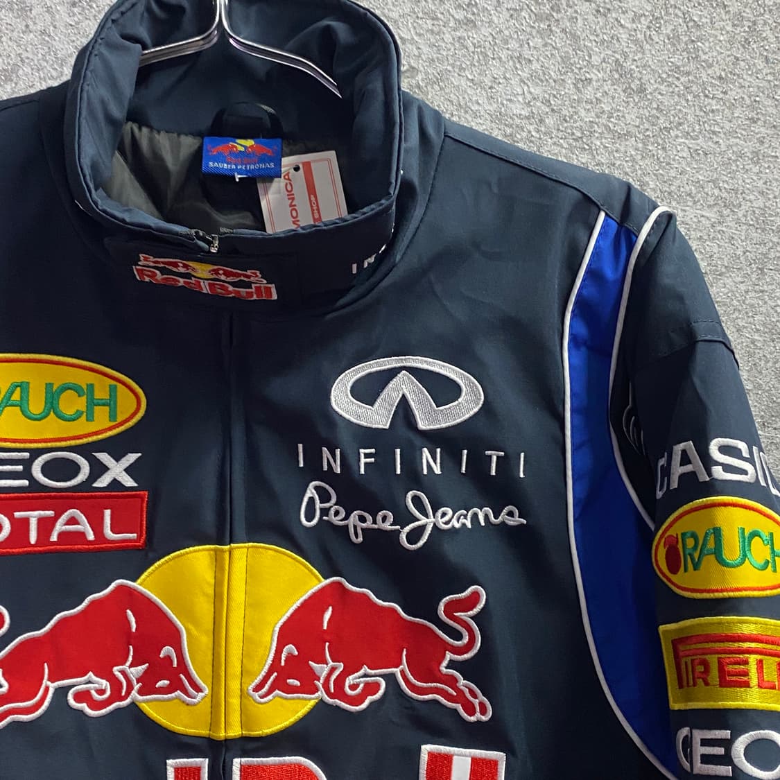 레드불 스폰서 멀티패치 레이싱 점퍼 B3259 상품이미지3