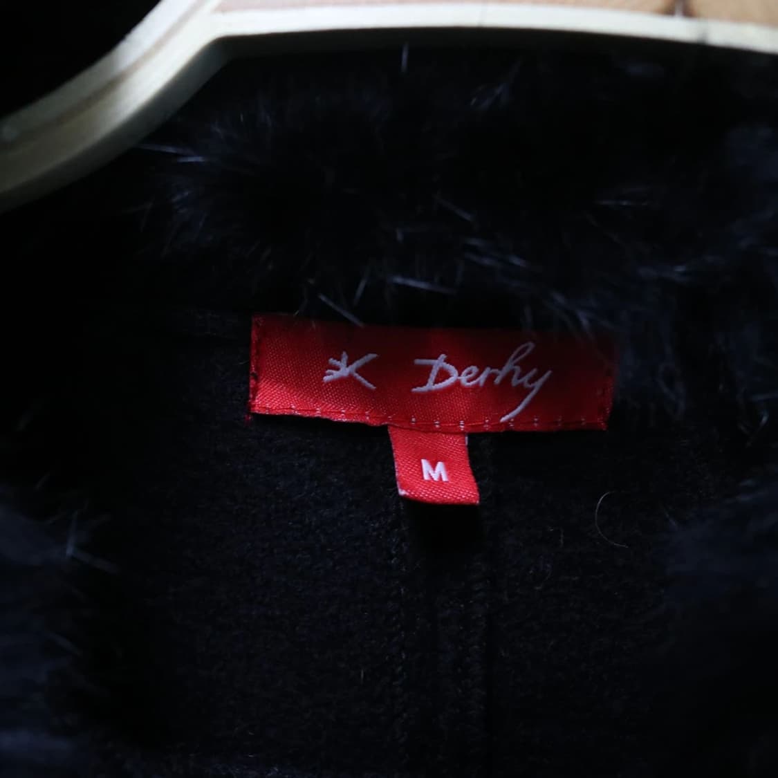 DERHY 퍼 포인트 울 떡볶이 니트 자켓 63611 상품이미지9