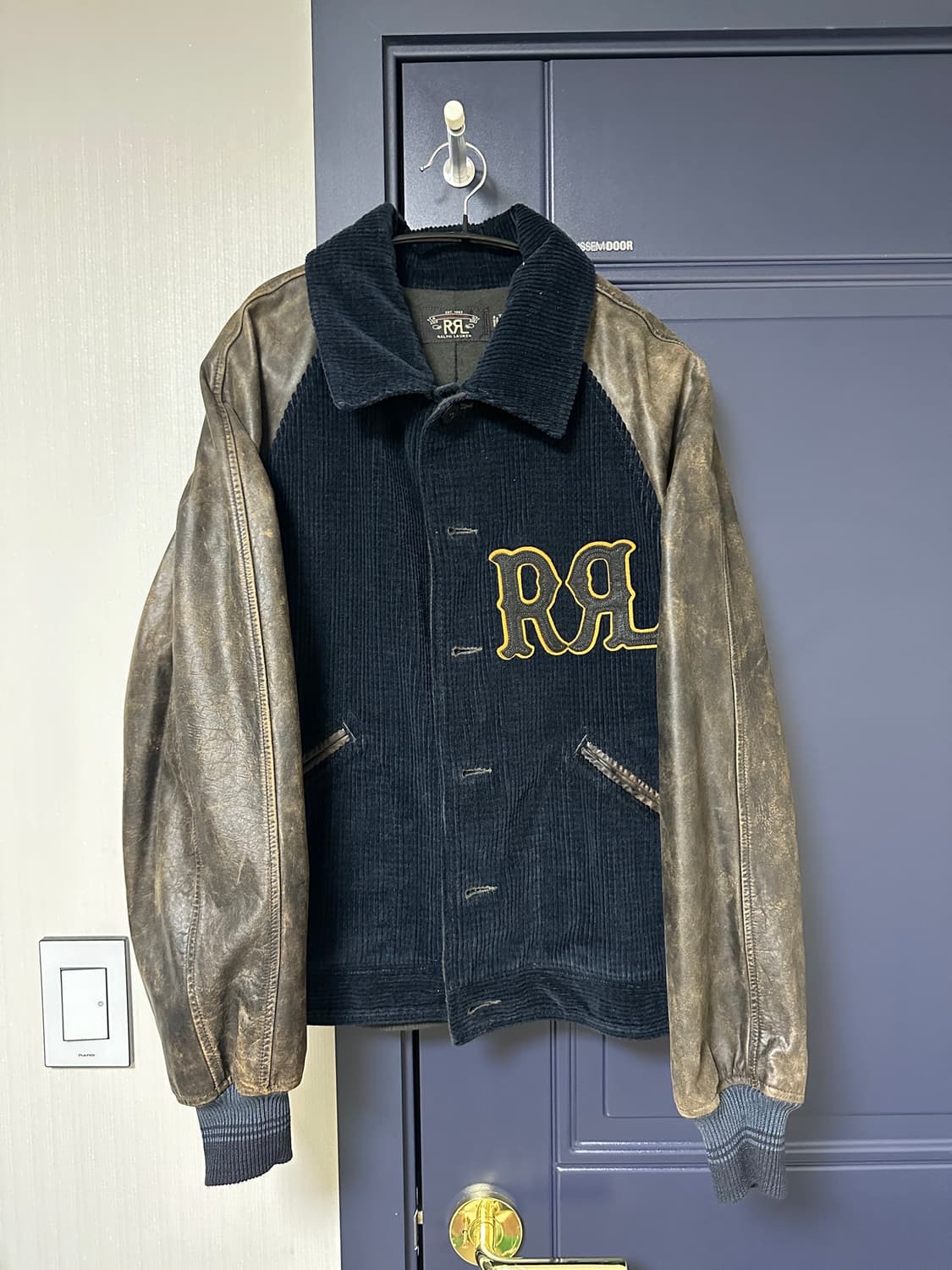 RRL 더블알엘 코듀로이 래더 바시티 M 상품이미지2