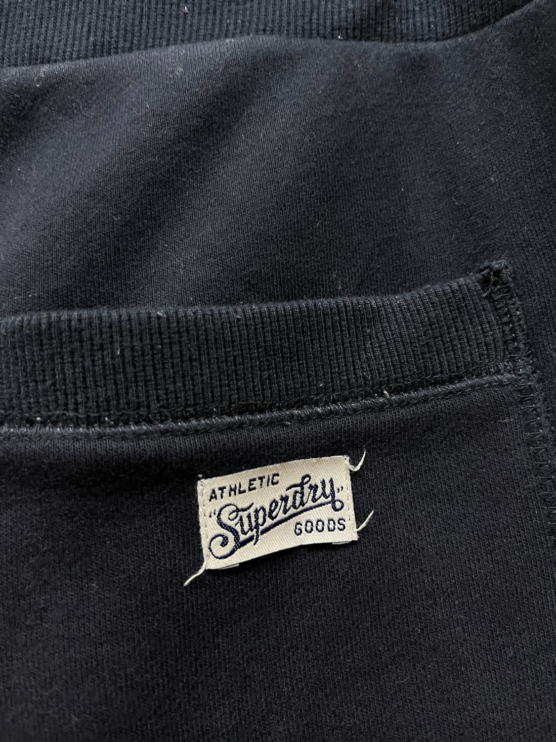 SUPERDRY 슈퍼드라이 기모 조거팬츠 네이비 상품이미지4