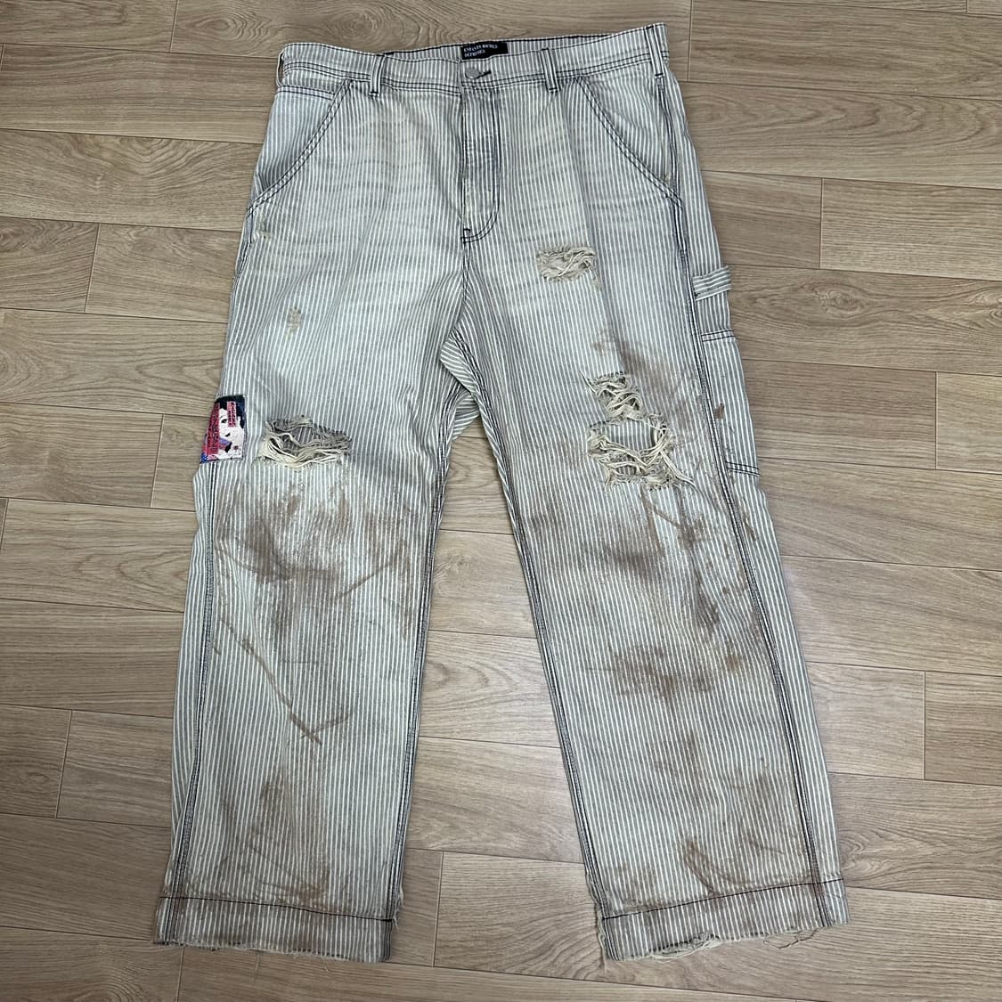 34 앙팡리쉬데프리메 히코리 페인트 팬츠 상품이미지2