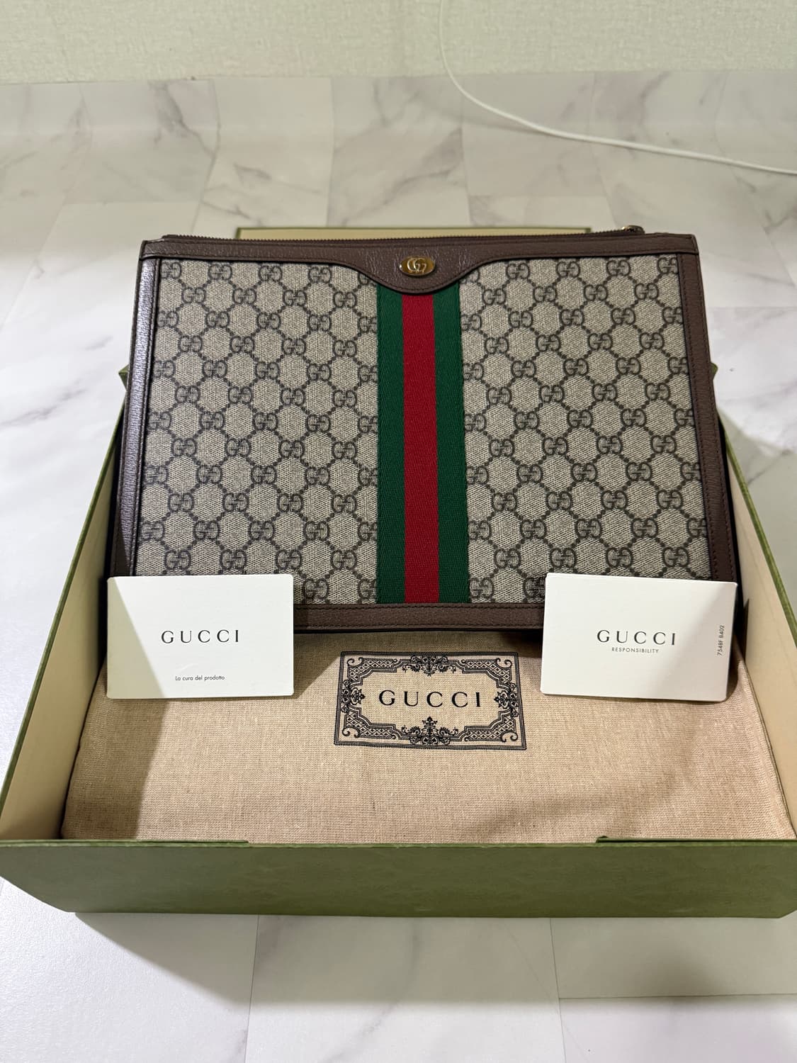 구찌 수프림 오피디아 클러치 상품이미지1