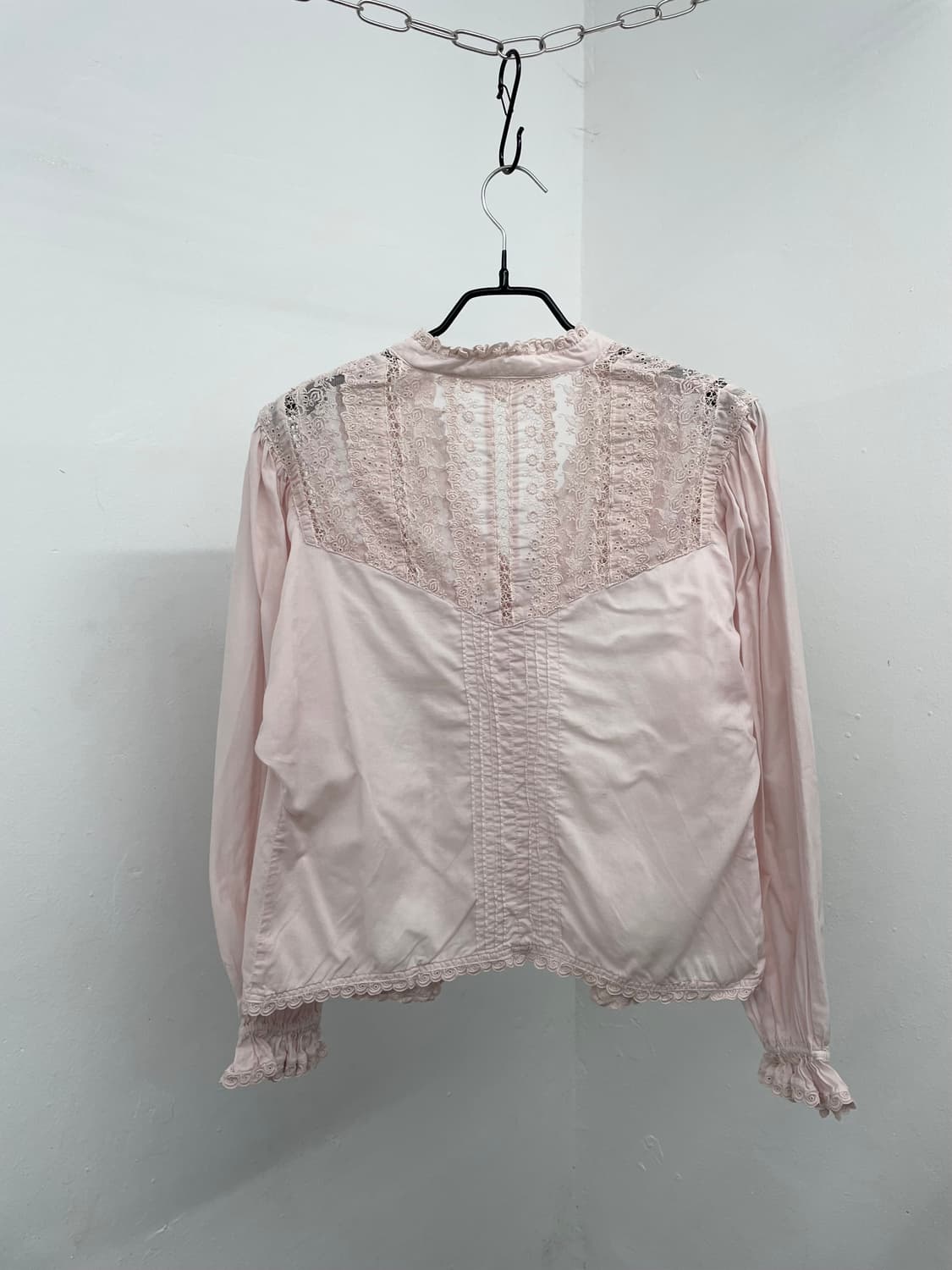 핑크 페어리 히메 레이스 디테일 블라우스💕 상품이미지8