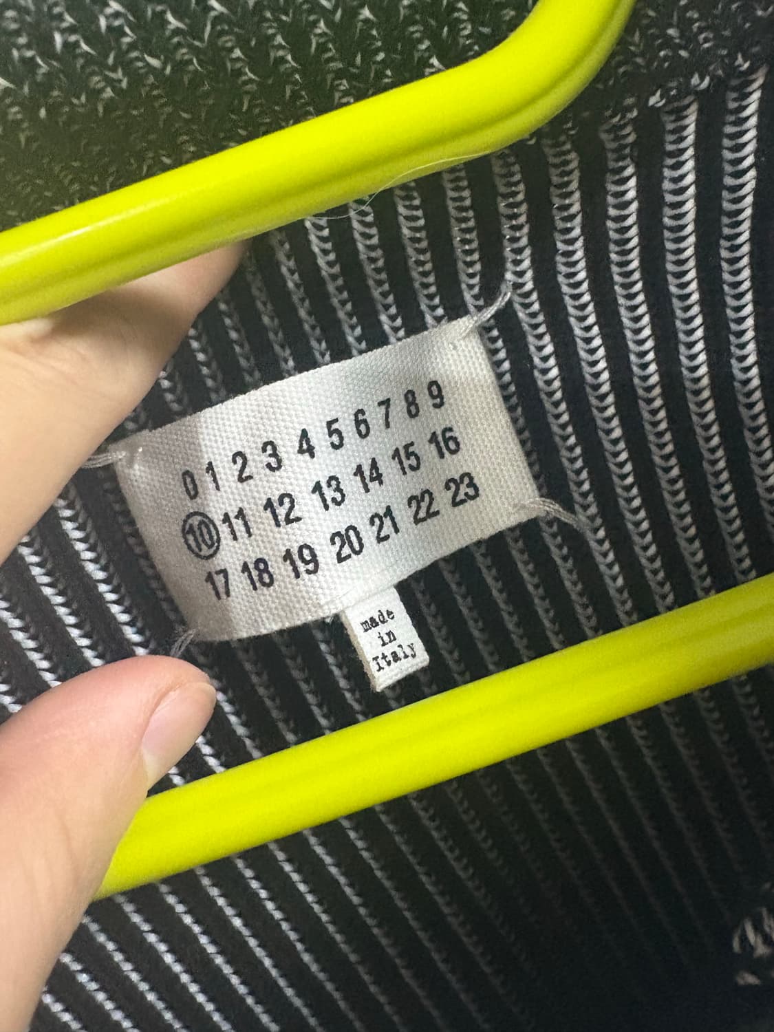 마르지엘라 19ss 니트집업 상품이미지3