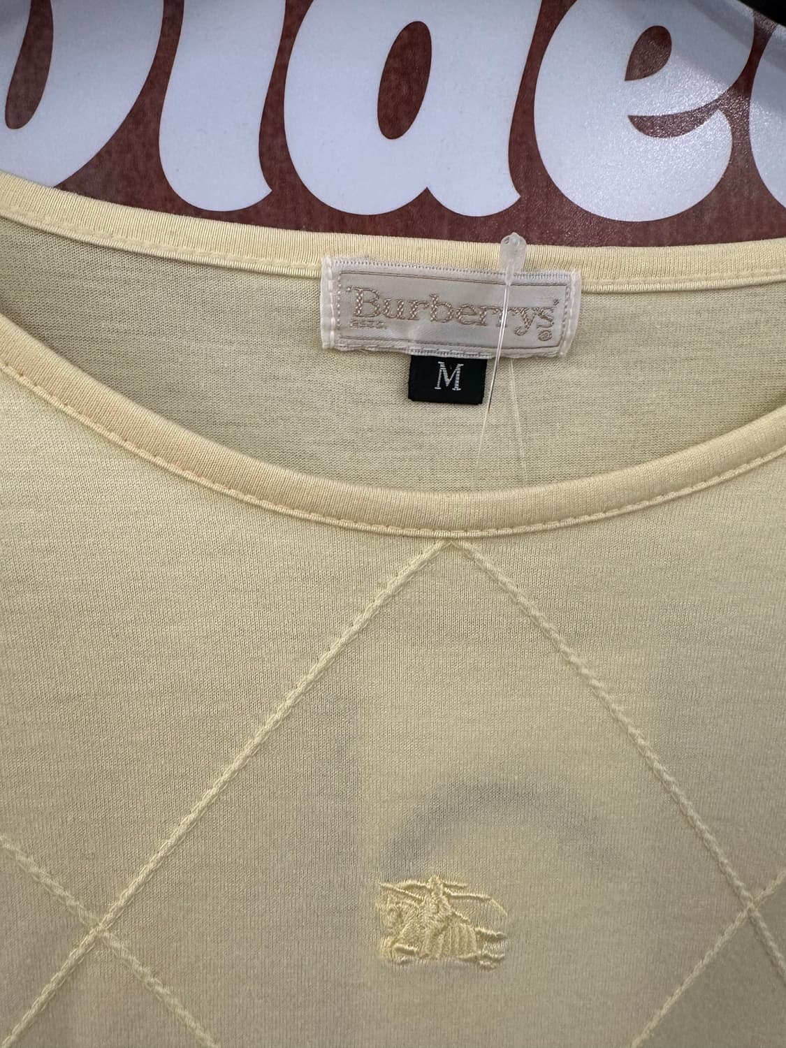 BURBERRY 버버리 옐로우 크롭 롱슬리브리스 상품이미지2