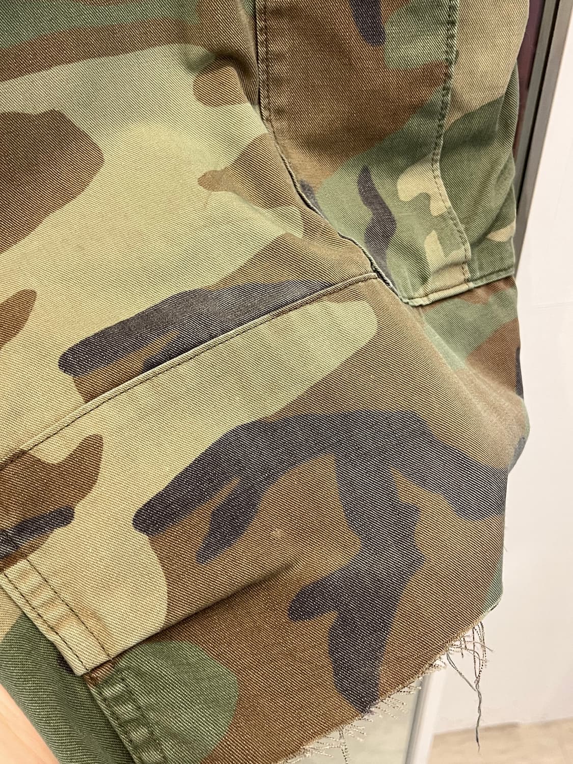 00s Military 미군 우드랜드 BDU 컷오프 카고 쇼츠 (37) 상품이미지8