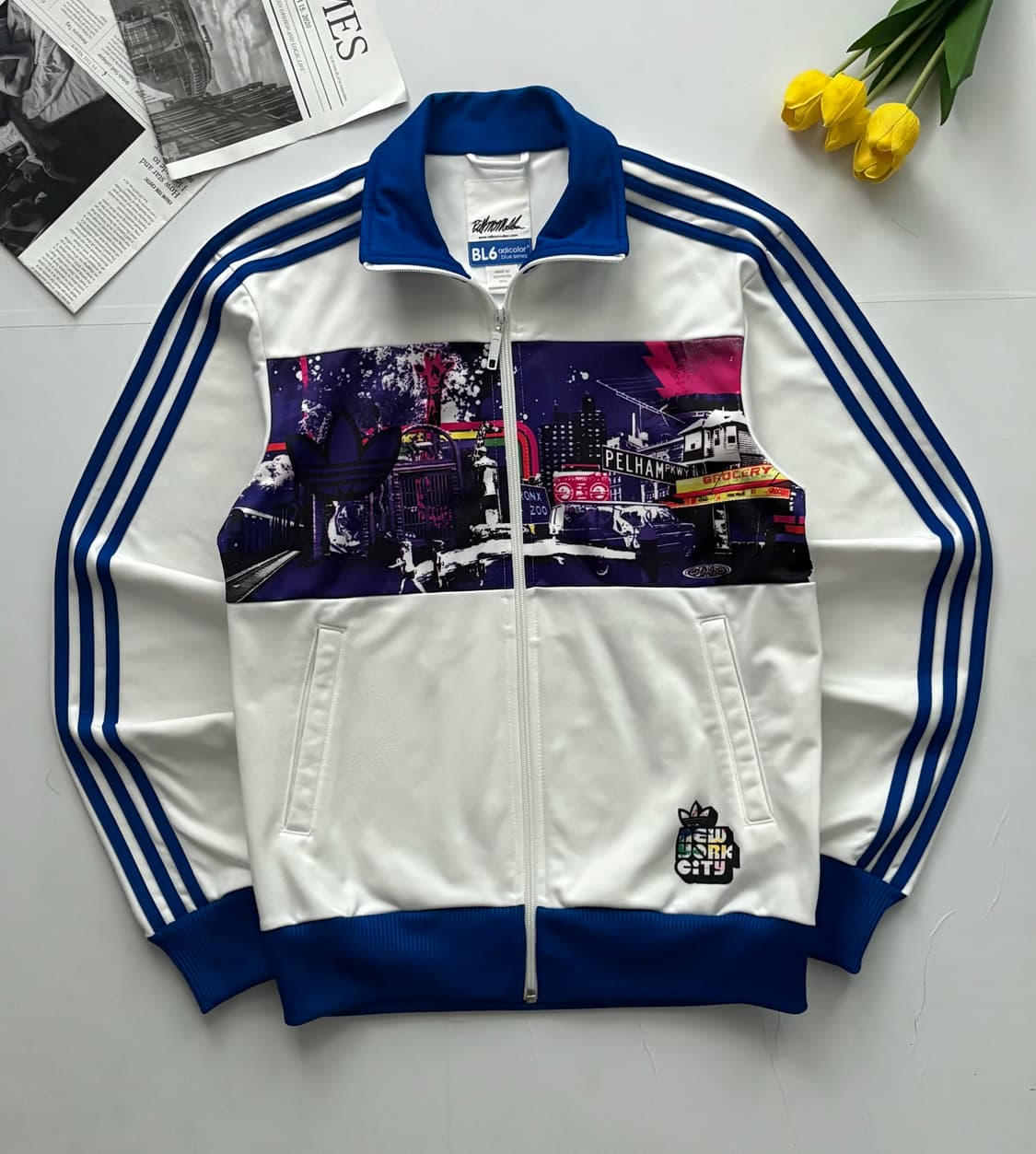adidas 아디다스 빈티지 NYC 트랙탑 져지  상품이미지2