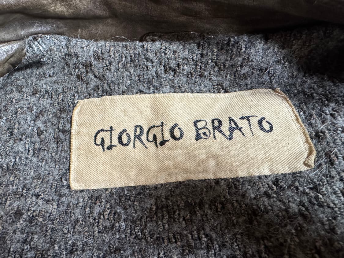 조르지오 브라토 베라펠레 레더 자켓 상품이미지3