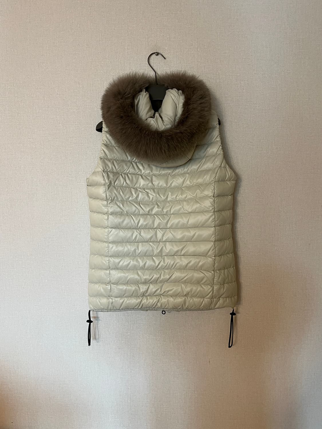 듀베티카 구스 패딩 털 조끼 상품이미지3