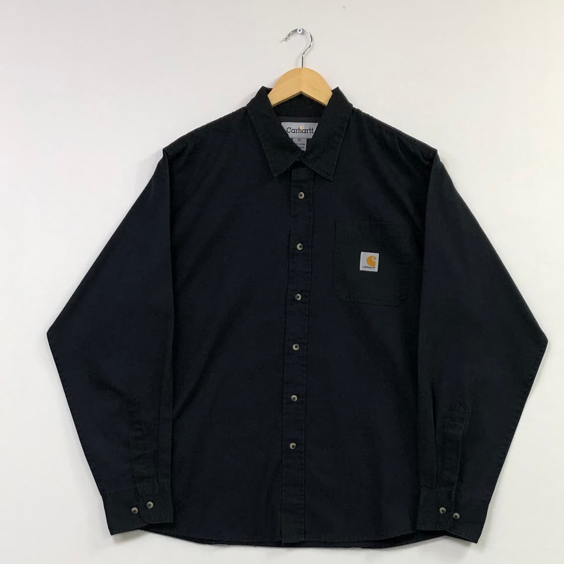 XL 칼하트 블랙 워크 셔츠 상품이미지2