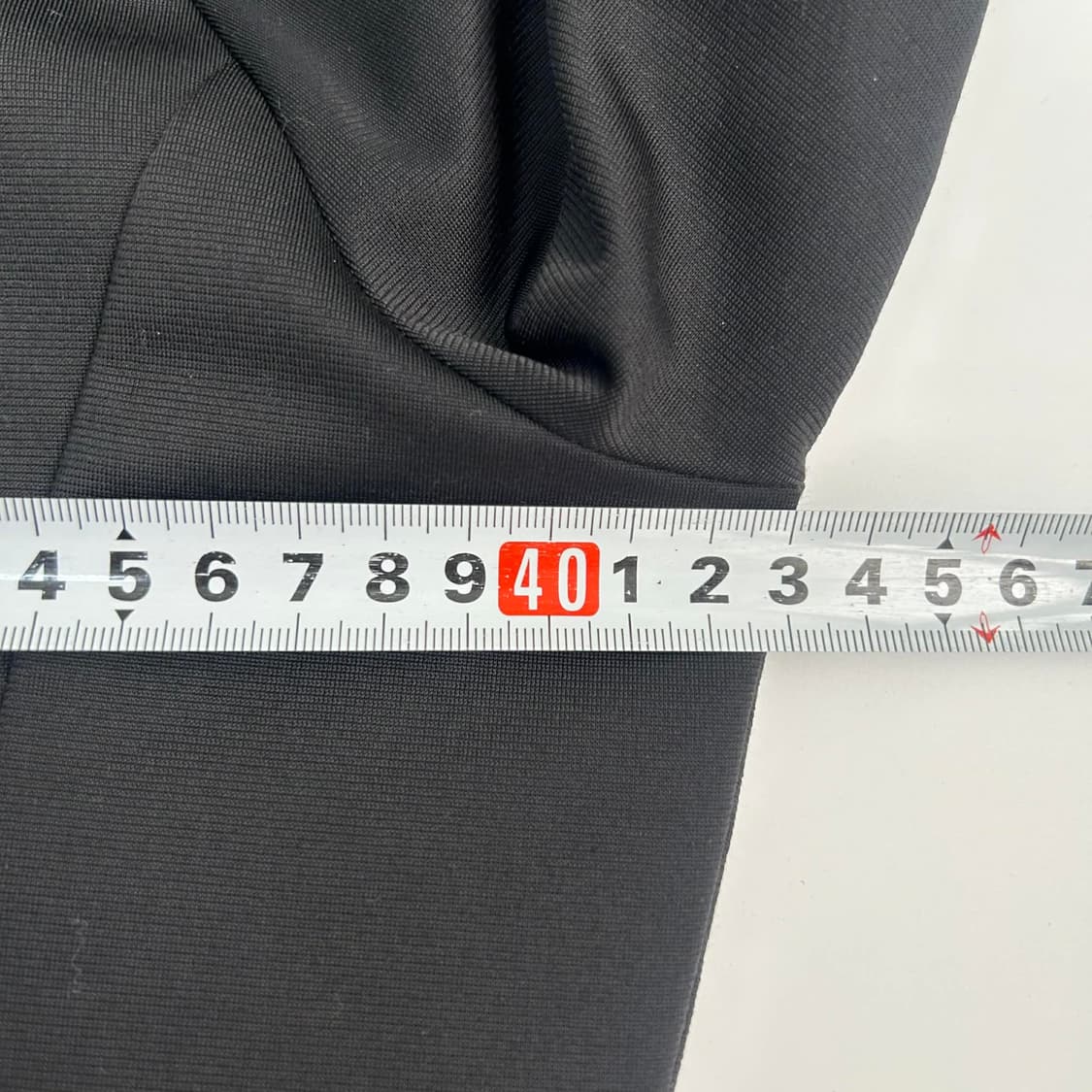 아디다스 실버 블랙 세미크롭 걸즈 트랙탑 희귀져지(90) 상품이미지9