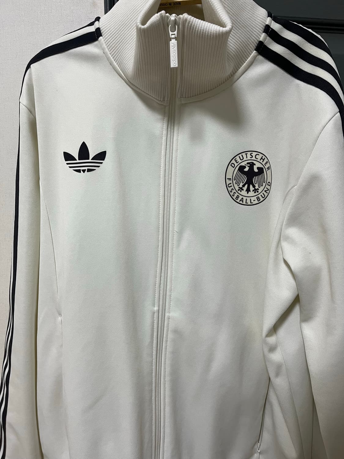 아디다스 독일 버켄바우어 트랙 탑 오프 화이트 XL 상품이미지3