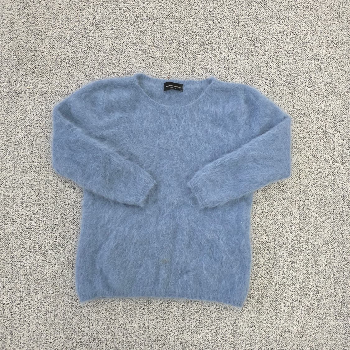 [M] 로베르토 콜리나 앙고라 7부소매 니트 스웨터 0119J 상품이미지1