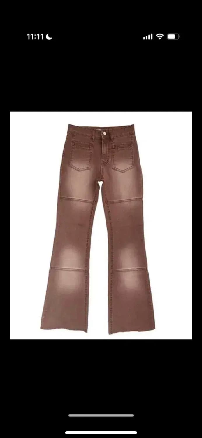새상품 애즈온 petch pants 핑크브라운 상품이미지1
