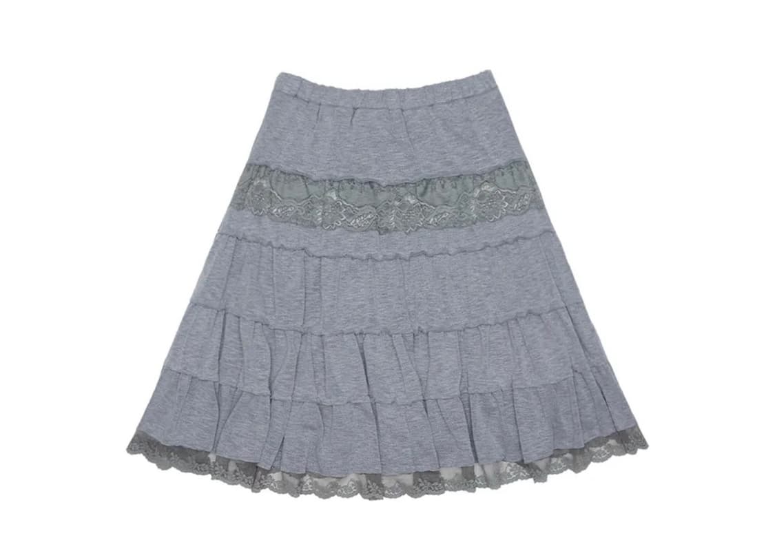 Tale midi skirt melange 상품이미지1