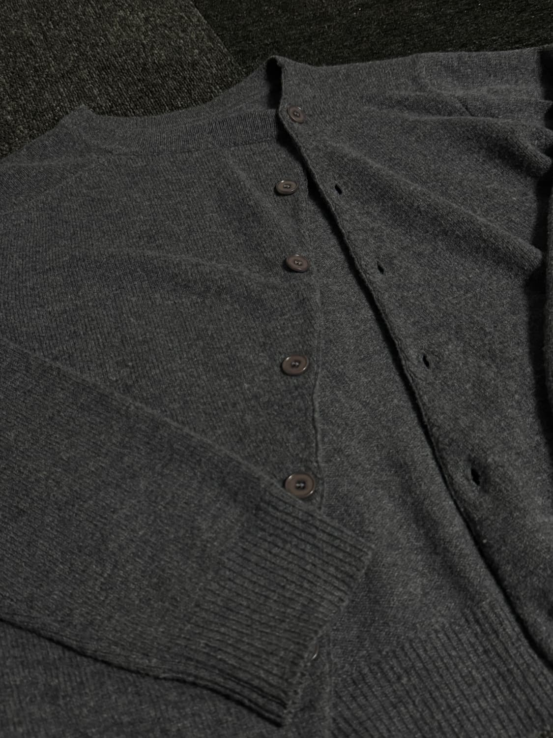 누마레 ee 그레이 가디건 (L) 상품이미지2