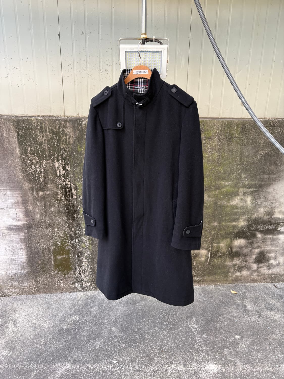 버버리 블랙라벨 울 코트 상품이미지3
